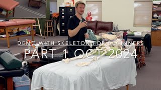 Demo with Skeleton Oct 2024 Part 1 HD 1080p [upl. by Willabella640]