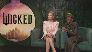 Wicked cast previews the stagetoscreen adaption of the Broadway classic [upl. by Ogata175]