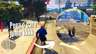 AZARALHANDO NA CIDADE GTA RP NEXUS [upl. by Martie]