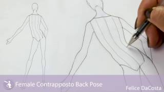 Female Contrapposto Back Pose [upl. by Onibas703]