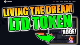 Living the Dream Token Decentralized Digital Advertising Platform LTD Token [upl. by Gebhardt888]