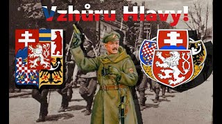 Vzhůru Hlavy  The Song of the Czechoslovak Legion [upl. by Nekcerb564]