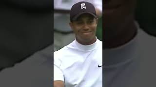 TIGER WOODS IS AN ARTIST 🔥⛳️ golfaround golfswing golftechnique pga golfshot golfskill [upl. by Averyl690]