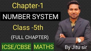 MathsICSEClass 5thNUMBER SYSTEM by RS LEARNING [upl. by Jaqitsch]