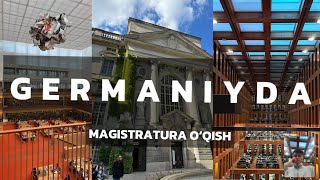 Germaniyada bepul Magistratura o‘qish Ingliz tilida o‘qisa bo‘ladimi [upl. by Mukund]