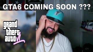 GTA 6 TRAILER COMING BUT WHEN IS THE GAME COMING OUT   REACTION [upl. by Annirok583]