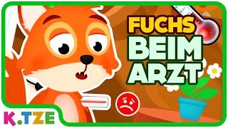 Der Fuchs ist krank 🦊 Tierarzt Spiel für Kleinkinder [upl. by Senga]