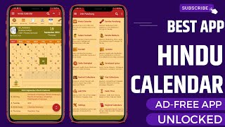 Best Free Hindu Calendar App for Android [upl. by Eirene930]