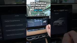 Multimedia po polsku w nowym MG HS 2024 ❗️🚗 [upl. by Misty]