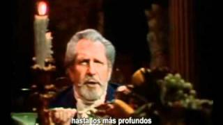 El barril de amontillado Edgar Allan Poe por Vincent Price  Sub Español [upl. by Ecinnahs]