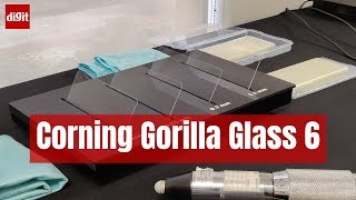 A quick demo of the strength and benefits of Corning Gorilla Glass 6  Digitin [upl. by Arch]