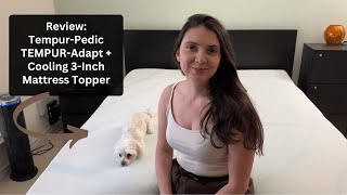 Tempurpedic TEMPURAdapt Mattress Topper Review  Best Mattress Topper [upl. by Javier]