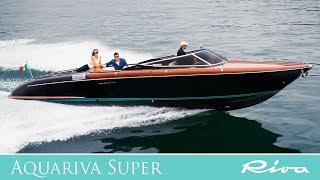 Luxury Yacht  Riva Aquariva Super  Ferretti Group [upl. by Goda]