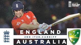 Livingstone Smashes Stunning 87  Highlights  England v Australia  2nd Men’s Vitality IT20 2024 [upl. by Costin]