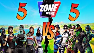 Fortnite Chapter 2 Season 4 5v5 ZoneWar V2 Map [upl. by Yatnwahs]