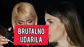 Jovana Jeremic BRUTALNO UDARILA na zenu Slobe Radanovica Nezapamcene UVREDE jovanajeremic [upl. by Timmons996]