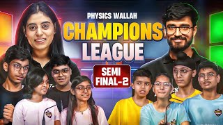 Samriddhi Maam VS Ritik Sir  PW Champion League  Semifinal 2 [upl. by Akerdnuhs]