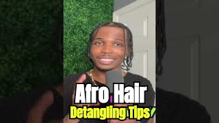 The Ultimate Guide to Detangling Afro Hair Safely [upl. by Akedijn]