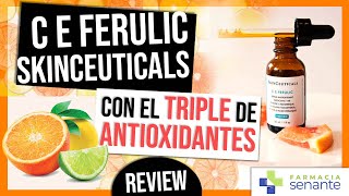 Skinceuticals C E Ferulic REVIEW 🍊 Como Usar Skinceuticals C E Ferulic Opiniones 🥰FARMACIA SENANTE [upl. by Elkin]