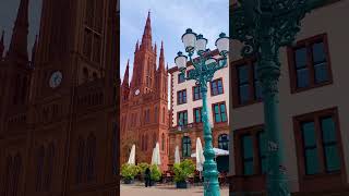 Marktkirche Market Church is the main Protestant church in Wiesbaden 🇩🇪 germany weisbaden [upl. by Tempa]