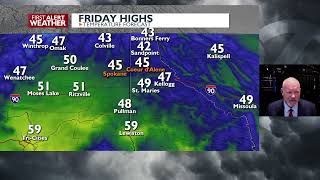 Spokane and Coeur dAlene forecast for Friday [upl. by Puritan66]