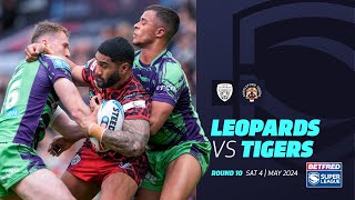 Highlights  Leigh Leopards v Castleford Tigers  2024 Betfred Super League Round 10 [upl. by Ynatirb]