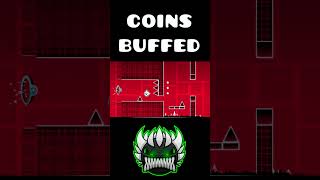 Jumper coins BUFFED Geometry Dash 22 [upl. by Yehus]