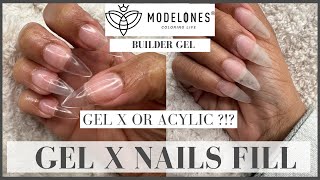 How To Make GELX Nails Last 5 Weeks  Gel X Fill  Builder Gel  Step by Step [upl. by Norat]