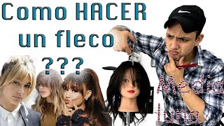 ¿Cómo hacer un FLECO en el Cabello   Tutorial [upl. by Fosque]