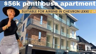 2 and 3 bedroom apartment in Chevron lekki Lagos Nigeria  suitable for AirBnB Shortlet [upl. by Brause]