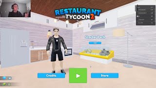 Roblox Restaurant Tycoon 2 Part 4 [upl. by Hplodur]