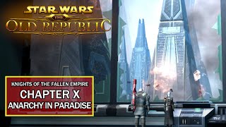 SWTOR Knights of the Fallen Empire  Chapter 10 Anarchy in Paradise  Dark Side Trooper [upl. by Romaine]