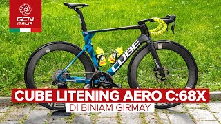 La Cube Litening Aero C68X di Biniam Girmay  Biciclette dei professionisti [upl. by Lalat]