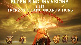 Elden Ring PvP Invasions 110  Frenzied Flame Incantations Viable [upl. by Veljkov]