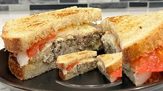 Tasty Sardine Sandwich with Pepper Jelly [upl. by Oicnaneb]