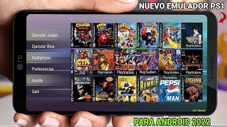 EL MEJOR EMULADOR DE PLAYSTATION PS1 ePSXe ULTIMA VERSIÓN PARA CUALQUIER ANDROID 2022 [upl. by Marela]