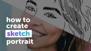 Drawing the Perfect Sketch Portrait with PicsArt  PicsArt Tutorial [upl. by Bronson]