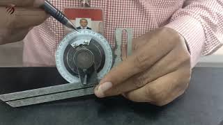 Vernier Bevel Protractor [upl. by Yekram]