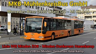 Sound Bus MercedesBenz O530 Citaro GÜ von MKBMühlenkreisBus GmbH  MI KB 844 ZF Ecomat [upl. by Kevin]