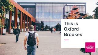 This is Oxford Brookes  Oxford Brookes University [upl. by Aihsyn853]