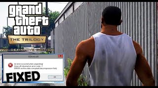 FIX ERROR ISDoneDll GTA THE TRILOGY [upl. by Anelis]