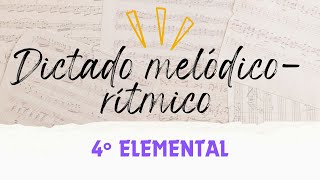 Dictado 4º ELEMENTAL 409 [upl. by Aylsworth396]