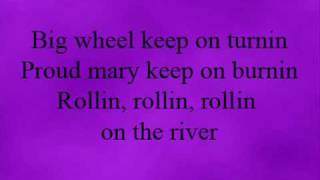 proud mary  creedence clearwater revival  karaoke [upl. by Elreath]