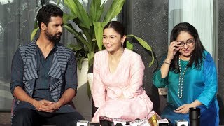 Chit Chat With Team Raazi  Alia Bhatt Vicky Kaushal Meghna Gulzar [upl. by Favin434]