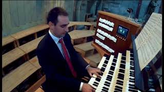 Péter Kováts plays Vierne Final at Esztergom Cathedral [upl. by Tye776]