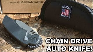 Chain Drive Auto Knife Rat Worx MRX [upl. by Bigot365]