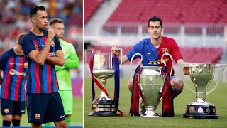 SERGIO BUSQUETS IS LEAVING BARCELONA [upl. by Sims]