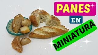 COMO HACER PANES EN MINIATURA PARA BELENESPESEBRESNACIMIENTOS manualidades faciles [upl. by Kaasi227]