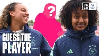 Its a tie Lily Yohannes and Chasity Grant go head to head in Guess The Player [upl. by Hermione]