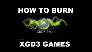 How to burn XGD3 games with ANY DRIVE Tutorial [upl. by Felicia23]